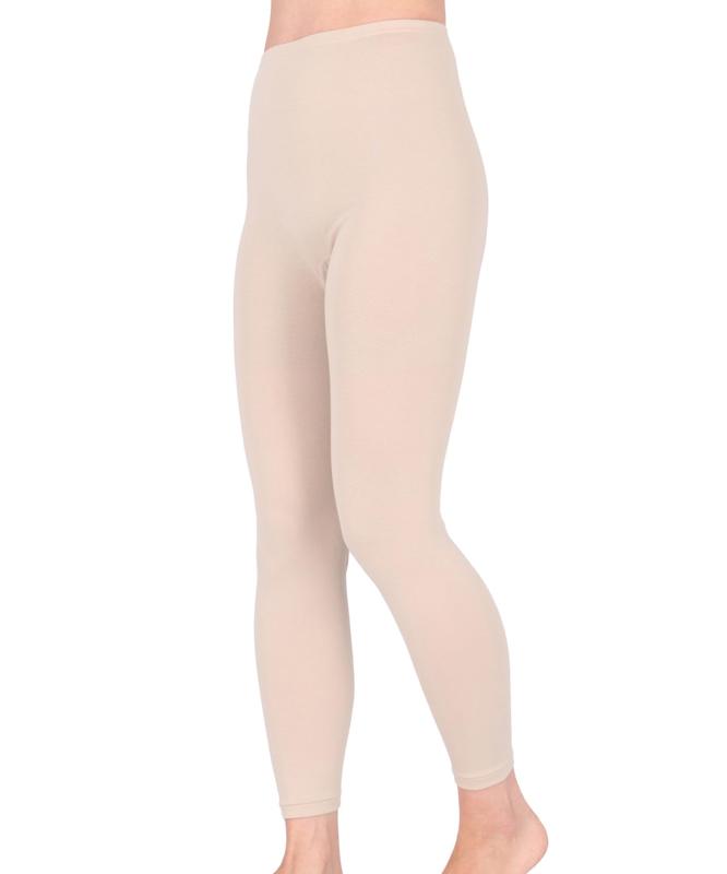 [ウイング/ワコール] あったかインナー オーガニックコットン混 やわらかくやさしい肌ざわり 【綿の贅沢オーガニック】 綿混 ボトム 足首丈 秋 冬 ER4831 レディース