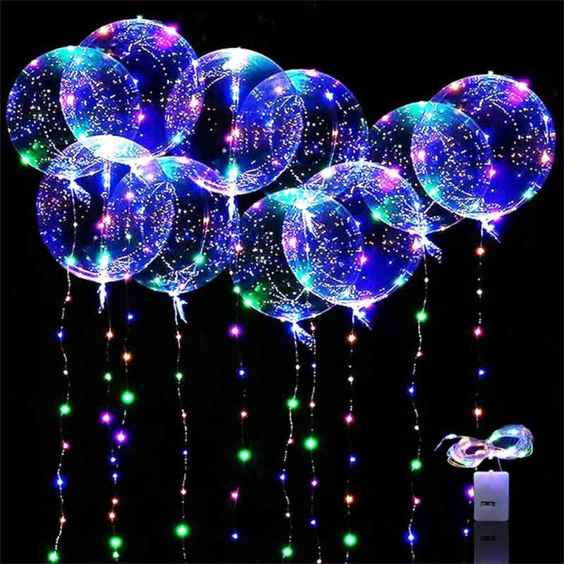 led風船 バルーン ライト ライト付き LED 誕生日 手持ち 飾り クリスマス 結婚式 祭り 花火大会 雰囲気ライト パーティー 新年会 光る 浮かべる プレゼント 10個セット