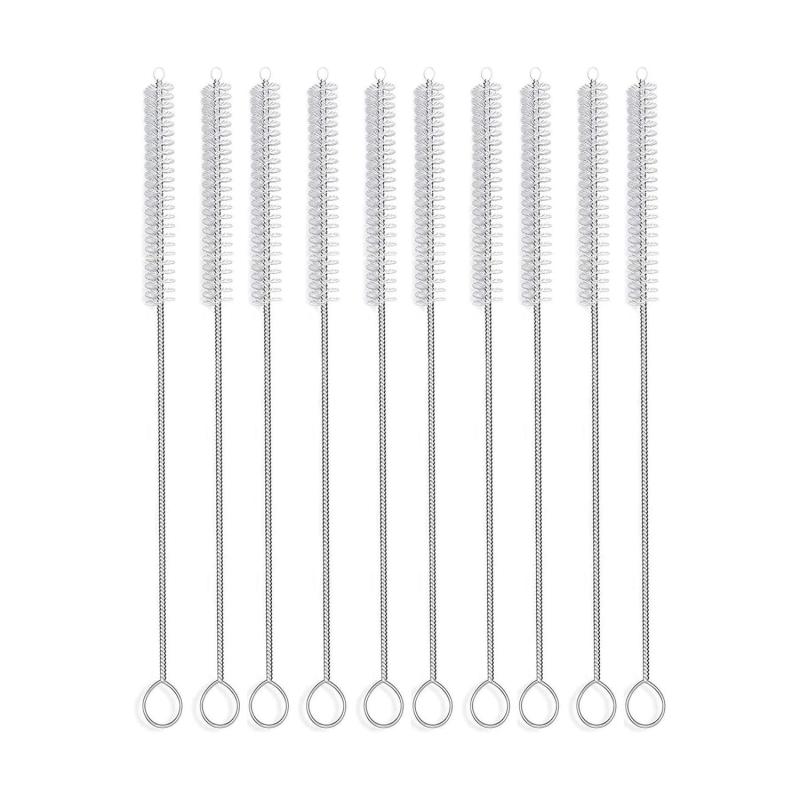 Stoooduoストローブラシ ホースブラシ 哺乳瓶ブラシ ピジョン 飲用ストロー＆ホース専用 極細タイプ 隙..