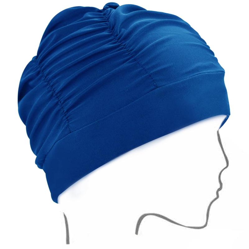 水泳帽子 プール帽子 吸汗性と通気性 ナチュラルで肌に優しい 高い伸縮性 ナイロン 特大サイズ 女性用スイミングキャップ 締め付けない..