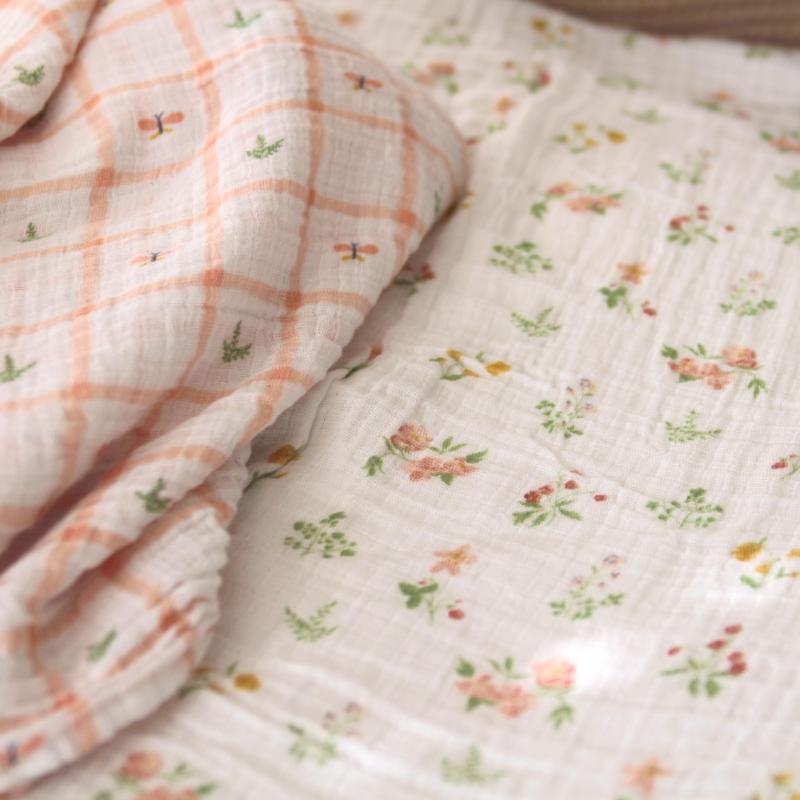 aden + anais エイデンアンドアネイ おくるみ フローラル 2枚セット 112×112cm モ...