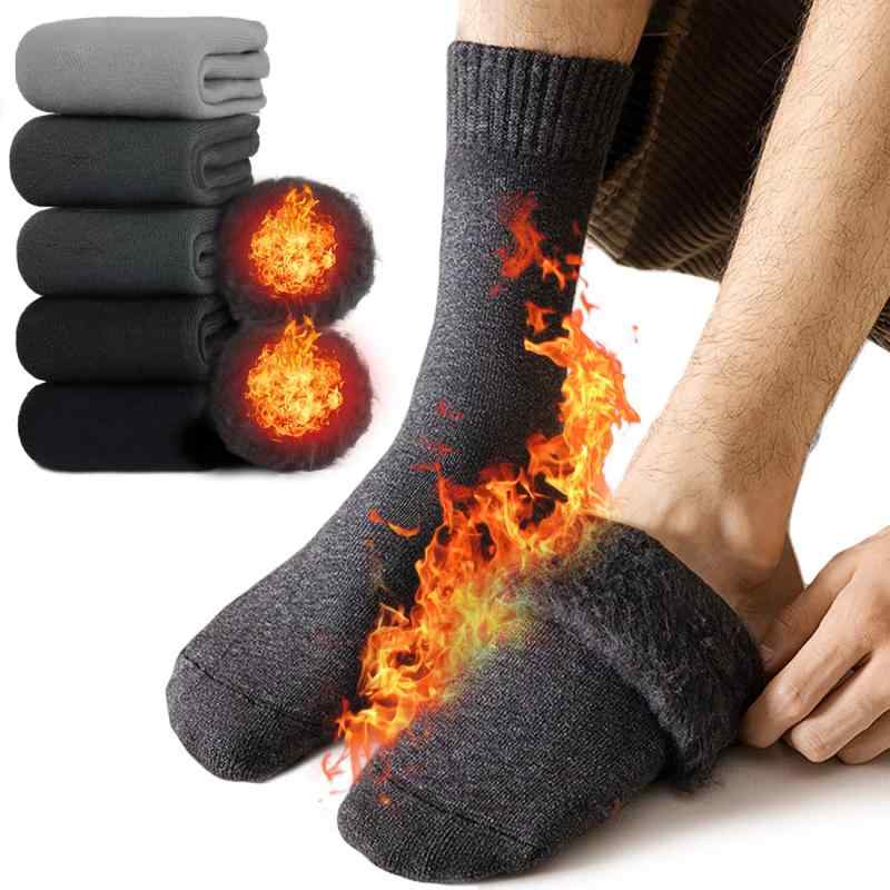 [Lavento] 【最新長めタイプ】 靴下 メンズ ソックス 冬 【履いた瞬間から速暖・高機能断熱繊維】 防寒靴下 暖かい靴下 防寒 保温 消臭耐久性 25-29cm