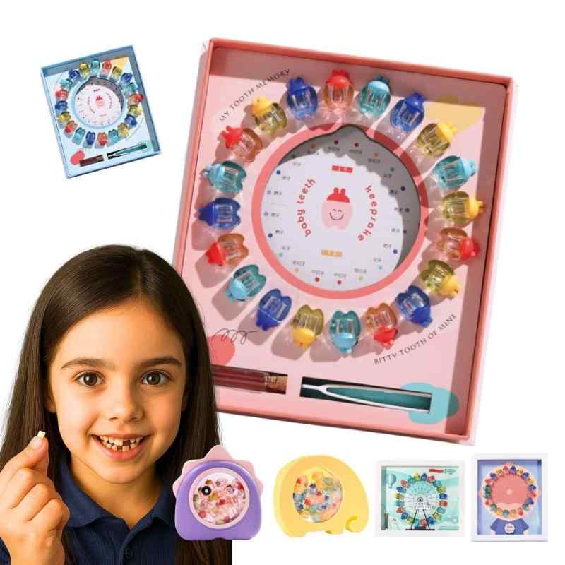 [sunbobby] 乳歯ケース ギフト 乳歯入れ アクリル 収納ケース 出産祝い