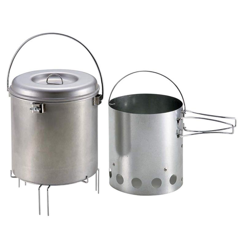 乐天商城 - キャプテンスタッグ(CAPTAIN STAG) 火起こし 火消し 大型 火消し壺 火起こし器 セット 日本製 M-6625/UY-7024