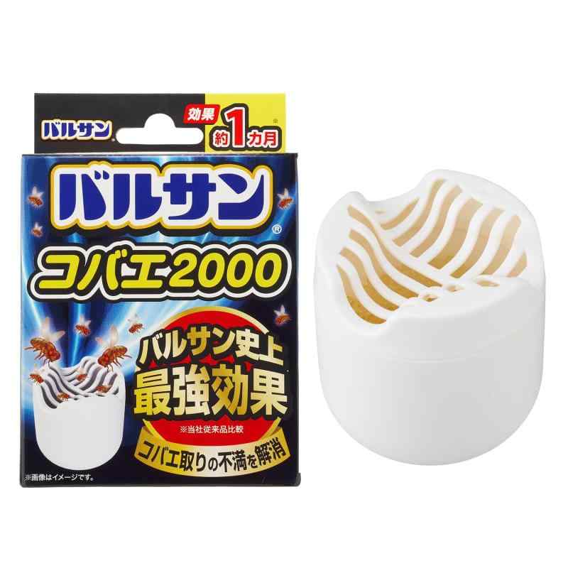バルサン史上最強効果 コバエ 2000 / 効果約1ヶ月 / 乳酸菌・果実・お酢のトリプルパワー/主張しないシンプルデザイン
