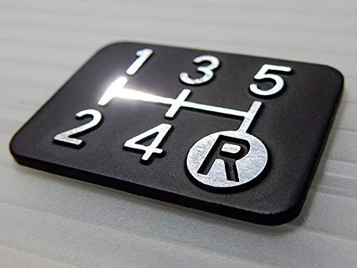 Tuningfan ダイヤカット シフトパターンプレート 5MT車用 SPP-K501