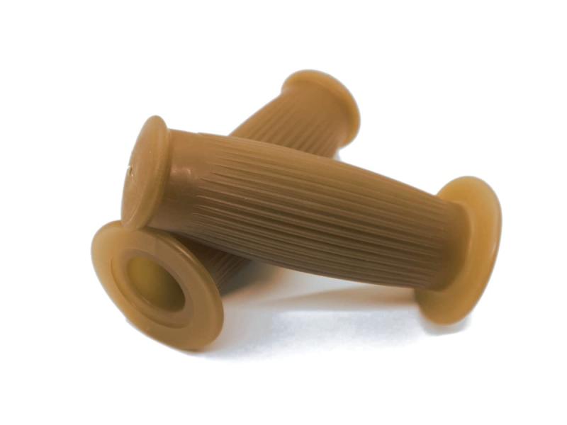 Beatus タル型 ハンドル グリップ バイク 22.2mm 1インチ 汎用 左右 セット 樽型