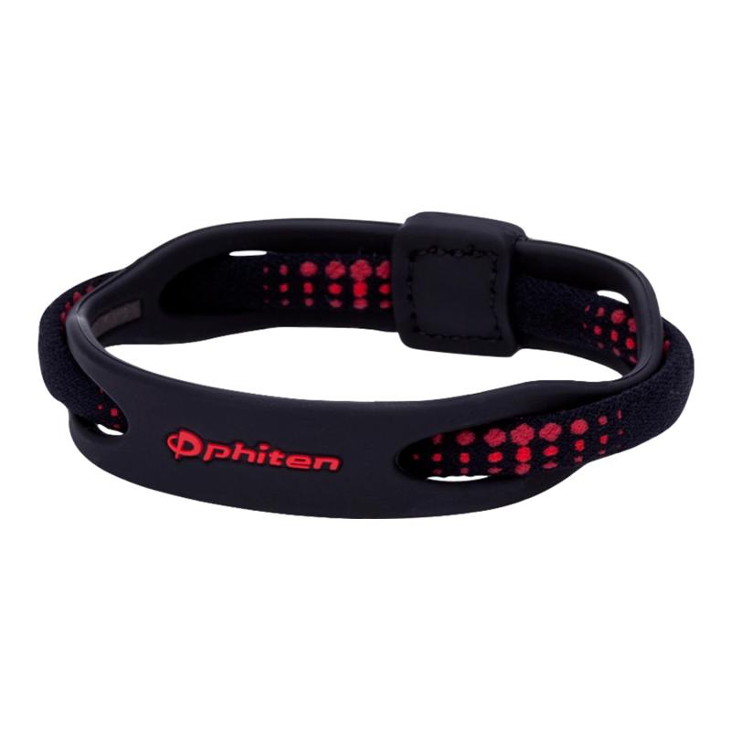 ファイテン(phiten) ブレスレット X50 シリコーン ハイブリッド ブラック 17cm