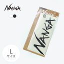 NANGA（ナンガ） ロゴ カッティング ステッカー L / シール / 切り抜き / 耐水 耐光 / 日本製 / 大きめ / アウトドア / LOGO CUTTING STICKER (L)