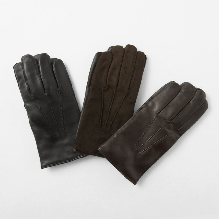 GLOVES(グローブス) 78SM スマートフォン ラムレザー グローブ / 本革手袋 / スマホ対応 / メンズ / イタリア製 / SMART PHONE LAMB GLOVES MENS / 78SM-M-1F 3