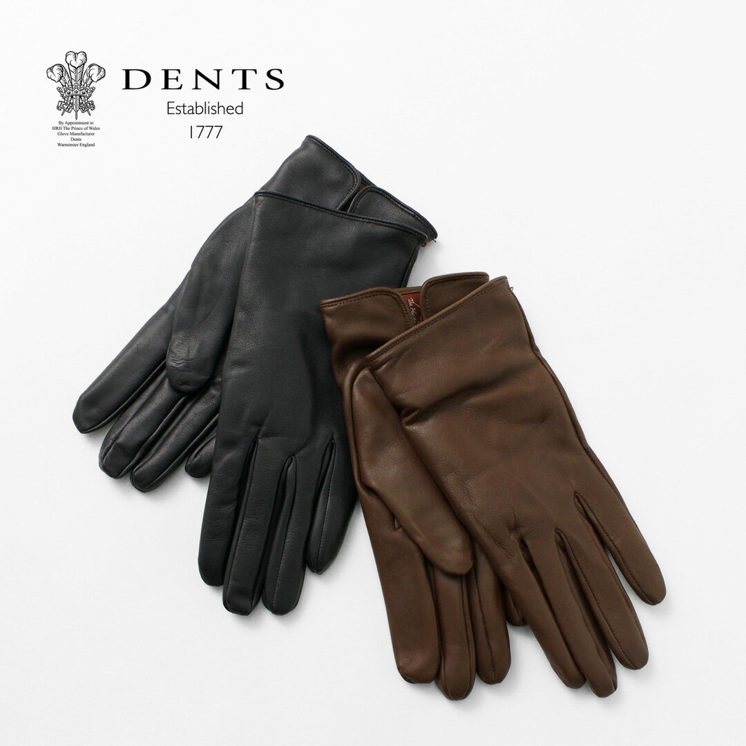 デンツ　手袋（メンズ） 【30％OFF】DENTS（デンツ） ビスレー /カシミアライニング レザーグローブ メンズ 手袋 革 羊革 シープスキン ビジネス フォーマル イギリス製 ギフト プレゼント【セール】