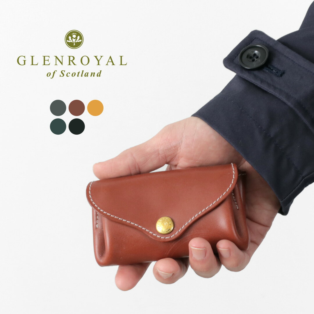 グレンロイヤル 財布（メンズ） 【正規品】GLENROYAL（グレンロイヤル） スモールパース メンズ 小銭入れ ミニ財布 本革 レザー オフィス ギフト 就職祝い 03-6188 SMALL PURSE