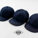 HIGHERinCA[j u[ZBb`fj V`obN Lbv / Y Xq  Rbg { BLUE SELVEDGE@DENIM CINCH BUCKLE CAP