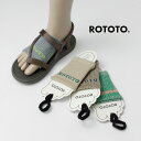 ROTOTO(ロトト) ヘンプ クッション フットバンド / サンダルソックス 靴下 夏 メンズ レディース 日本製 HEMP CUSHION FOOT BAND