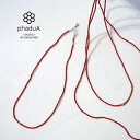 phaduA(パ・ドゥア) ホワイトハート アンティーク ビーズ ネックレス / カットビーズ 2mm シルバー ユニセックス ペアアクセサリー ロング