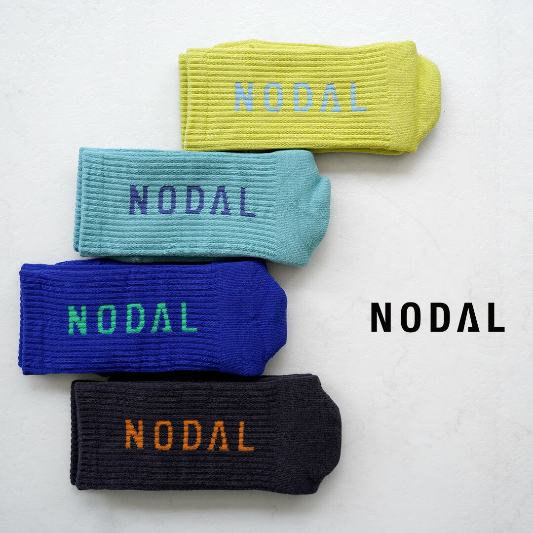 NODAL（ノーダル） NODAL ロゴソックス / 靴下 足袋型 メンズ レディース 抗菌 防臭 日本製 サンダル スニーカー NODAL Logo Socks