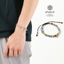 phaduA(パ・ドゥア) マルチ ハンドメイド ビーズ ブレスレット / メンズ / レディース / ペア可 / ワックスコード