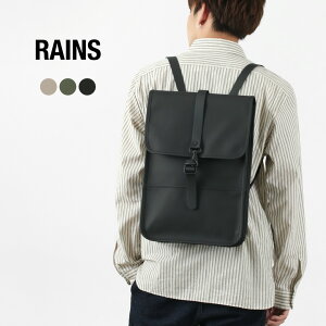 RAINS（レインズ） バックパック ミニ / メンズ レディース リュック / 防水 / スリム / シンプル / 通勤 / 12800 / Backpack Mini