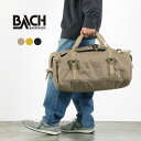 BACH（バッハ） ドクターダッフル40 メンズ 鞄 ダッフルバッグ ボストンバッグ リュック 2WAY 大容量 40L 撥水 キャンプ DR.DUFFEL 40