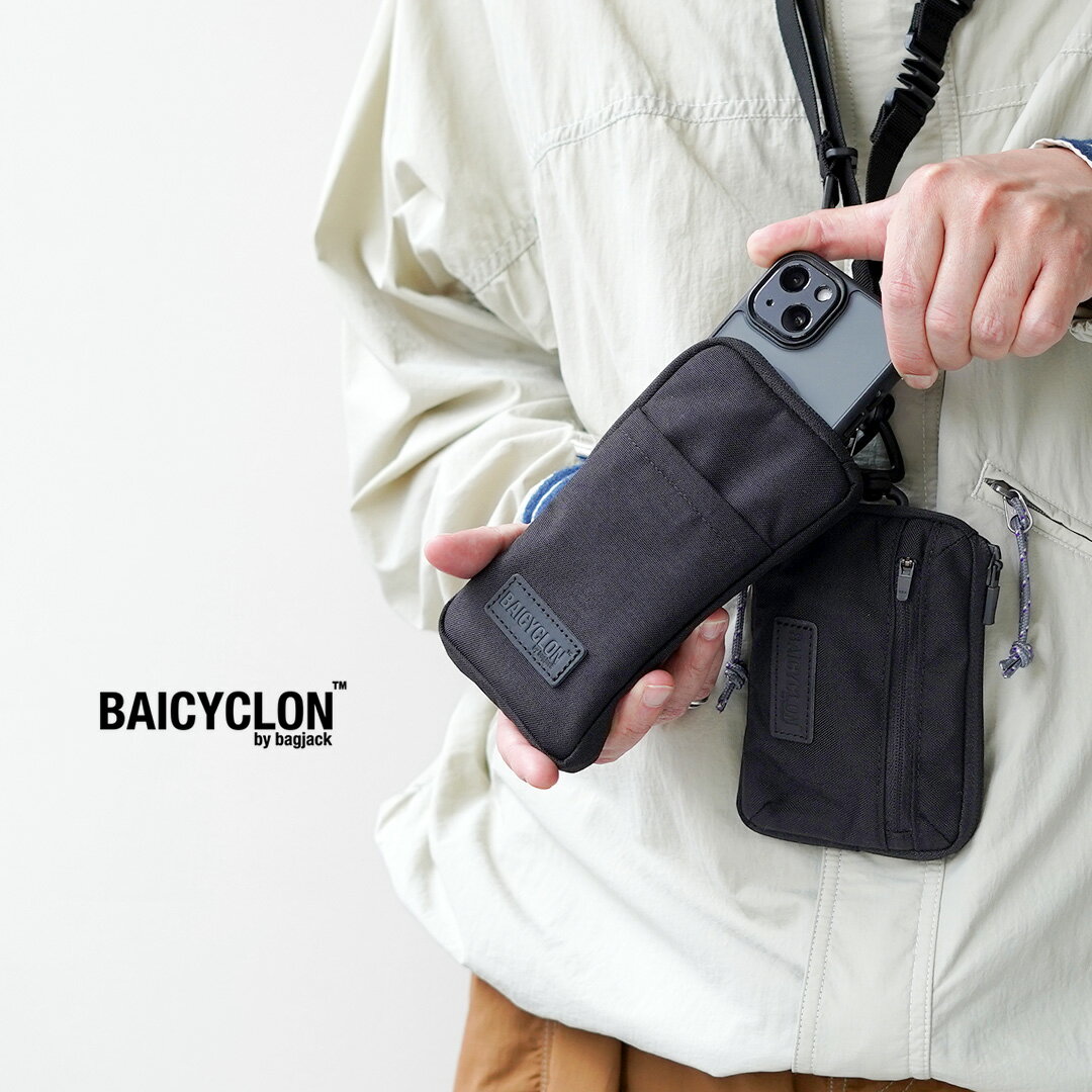 BAICYCLON by bagjack（バイシクロン バイ バッグジャック） NCL-05 コンボショルダー / スマホショルダー スマホケース ポーチ 撥水 COMBO SHOULDER