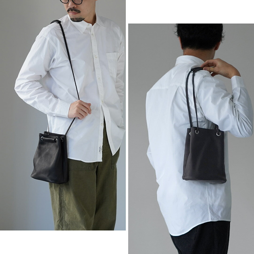 MR.OLIVE�ʥߥ��������꡼�֡� 2way ���⡼�� �������� �Хå� ����ѡ��ޥ쥶�� / ��� �Хå� ���� ������ �������� ���� IMPERMA-LEATHER / 2WAY SMALL CYLINDER BAG