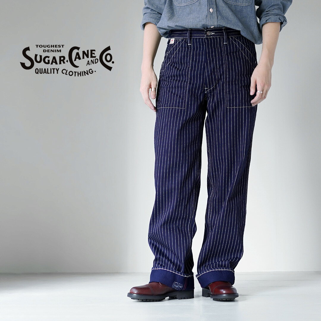 SUGAR CANE ストライプデニム 楽天市場】シュガーケーン ピンストライプ デニム パンツの通販
