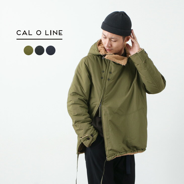 【50%OFF】CAL O LINE (キャルオーライン) アップデート スノーパーカー / 裏ボア フード ジャケット / ミリタリー / メンズ【セール】