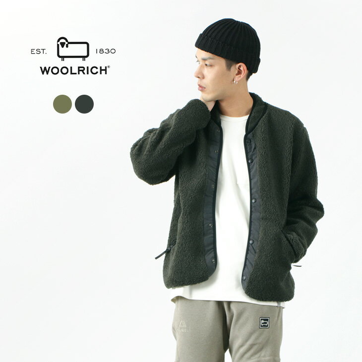 【10％OFFクーポン対象！9月11日01:59まで】WOOLRICH（ウールリッチ） ライト パイル ジャケット / カーディガン / ボア / メンズ / 速乾 保温 / WJOU0064 / LIGHT PILE JACKET