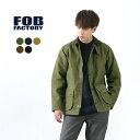 FOB FACTORY(FOBファクトリー) F2361 ライディング ジャケット モールスキン コーデュロイ メンズ 日本製 厚手 MOLESKIN RIDING JK