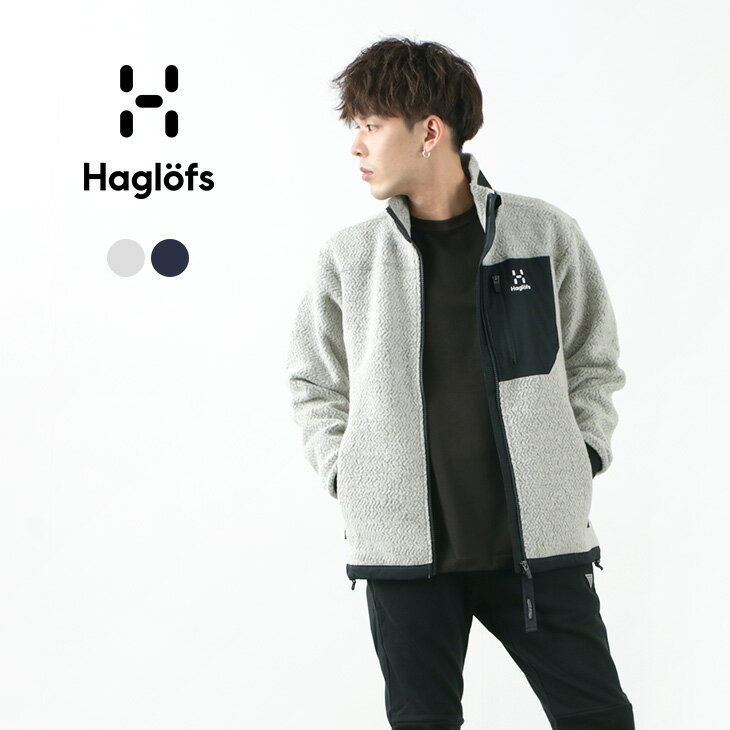 【30％OFF】HAGLOFS（ホグロフス）リサイクル ウール ジャケット / アウター / ストレッチ 伸縮性 / 保温性 あったか / メンズ / アウトドア / 140902 / RECYCLE WOOL JK【セール】