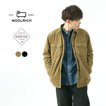 WOOLRICH（ウールリッチ） コーデュロイ ゴアテックス インシュレーション シャツ / プリマロフト / ダウンシャツ / メンズ / 防水 防風 透湿 / WJOU0067 / CORDUROY INSULATION SHIRT