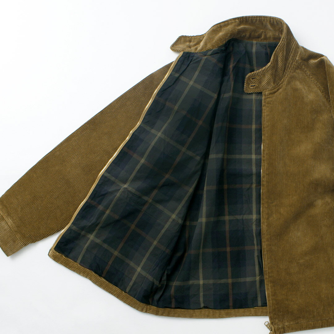 Corduroy Harrington Jacket F2429: Beige