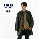 FOB FACTORYiFOBt@Ng[j F2430 t` oXN R[g l Rbg CgAE^[ XeJ[R[g ~^[ Y { FRENCH BASK COAT