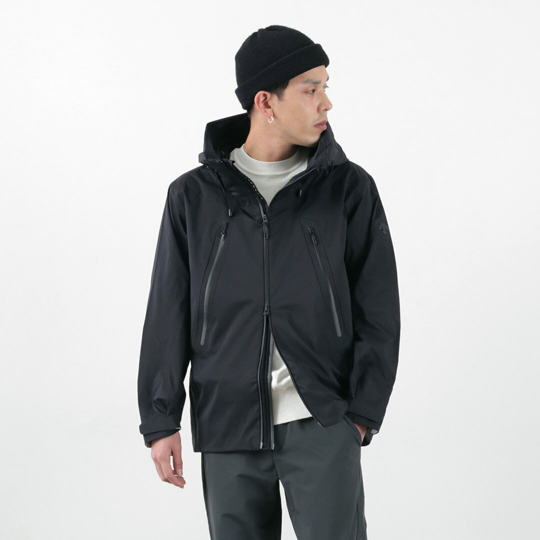 【10％OFFクーポン対象】DESCENTE / ALLTERRAIN（デサント / オルテライン） ハードシェルジャケット クレアス / 2024年モデル 防水 透湿 ベンチレーション メンズ DU4FWBA2M HARD SHELL JACKET CREAS / sumt / pl2
