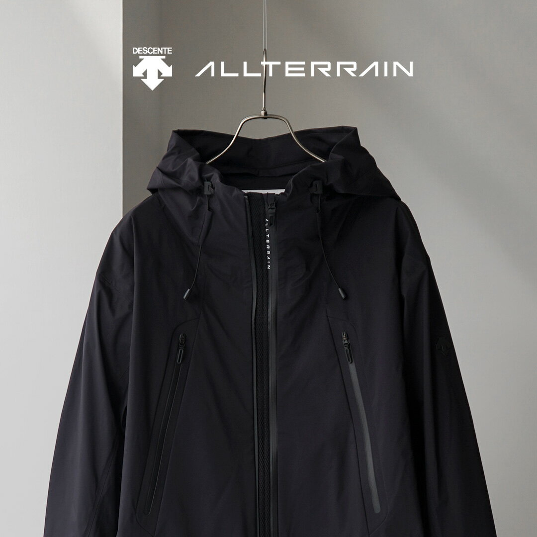 DESCENTE / ALLTERRAIN（デサント / オルテライン） ハードシェルジャケット クレアス / 2024年モデル 防水 透湿 ベンチレーション メンズ DAMXGK30X HARD SHELL JACKET CREAS / sumt