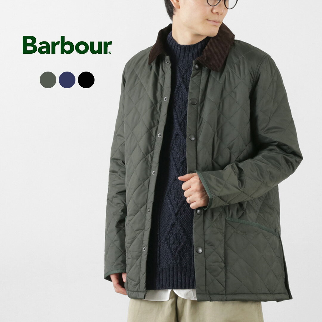 BARBOUR（バブアー） リッズデイルSL ナイロン キルティング ジャケット / リッズデール リデスデイル メンズ ブルゾン LIDDESDALE SL QUILT