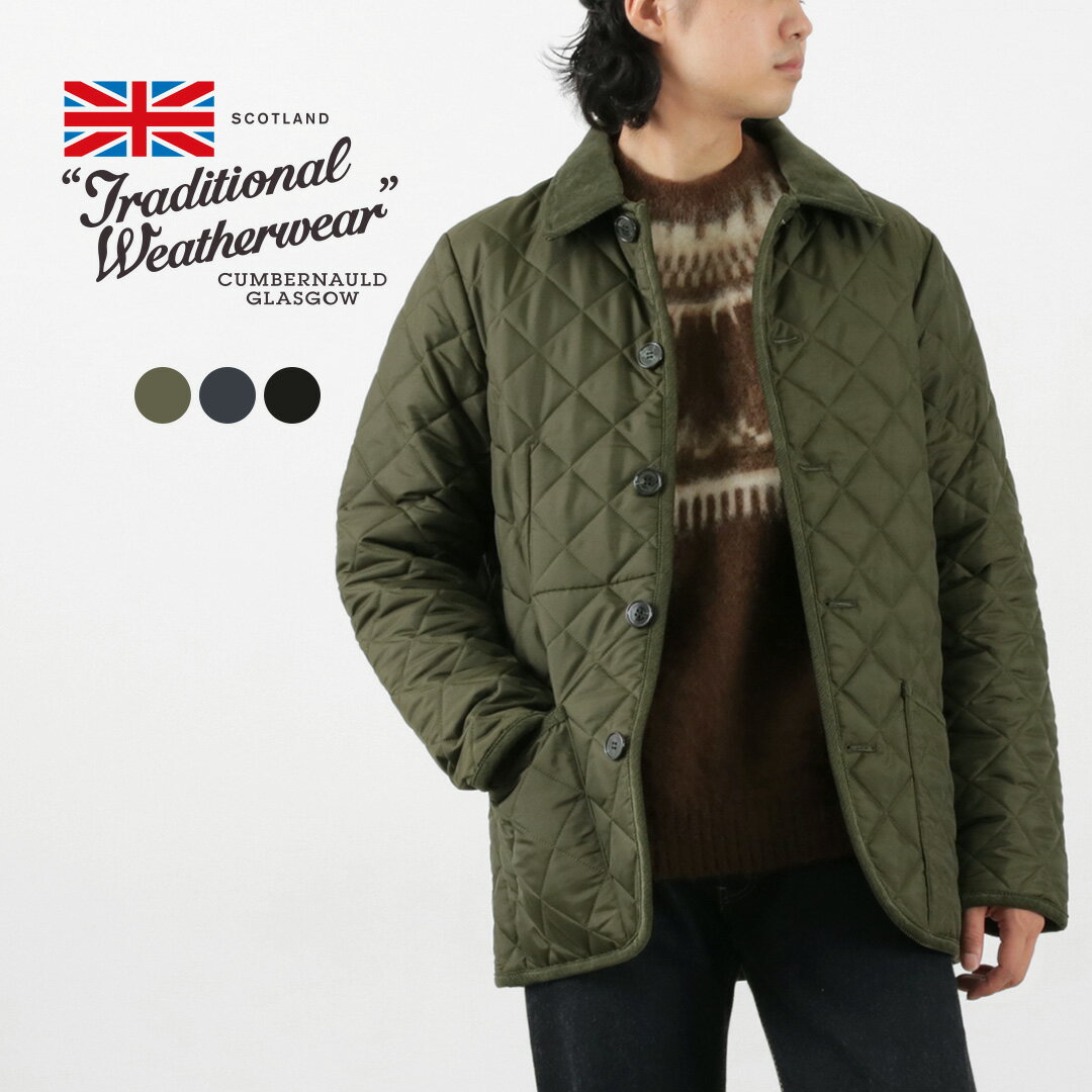 トラディショナル ウェザーウェア キルティングジャケット メンズ TRADITIONAL WEATHERWEAR（トラディショナル ウェザーウェア） ウェーバリー キルティングジャケット メンズ / メンズ アウター コート ショート丈 WAVERLY TWW