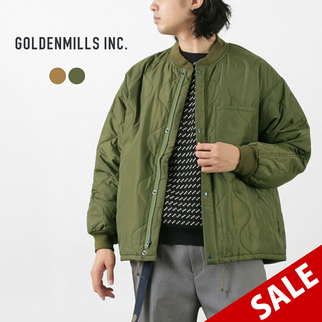 GOLDENMILLS INC.（ゴールデンミルズ） RS CWU ジャケット /メンズ ブルゾン アウター キルティング ミリタリー CWU-9/P RS CWU JACKET