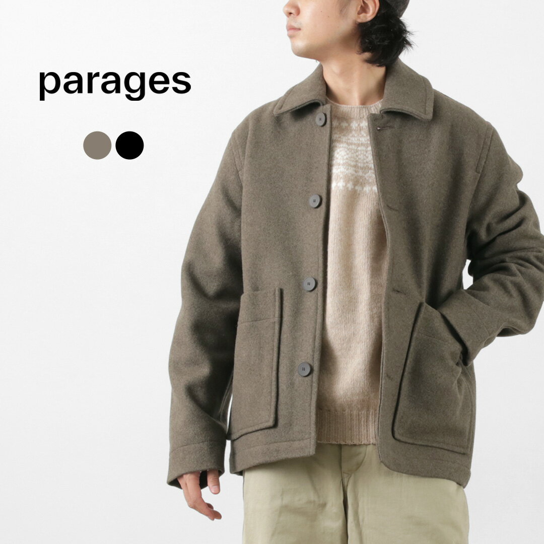PARAGES（パハージ） オーブラック ウールジャケット 