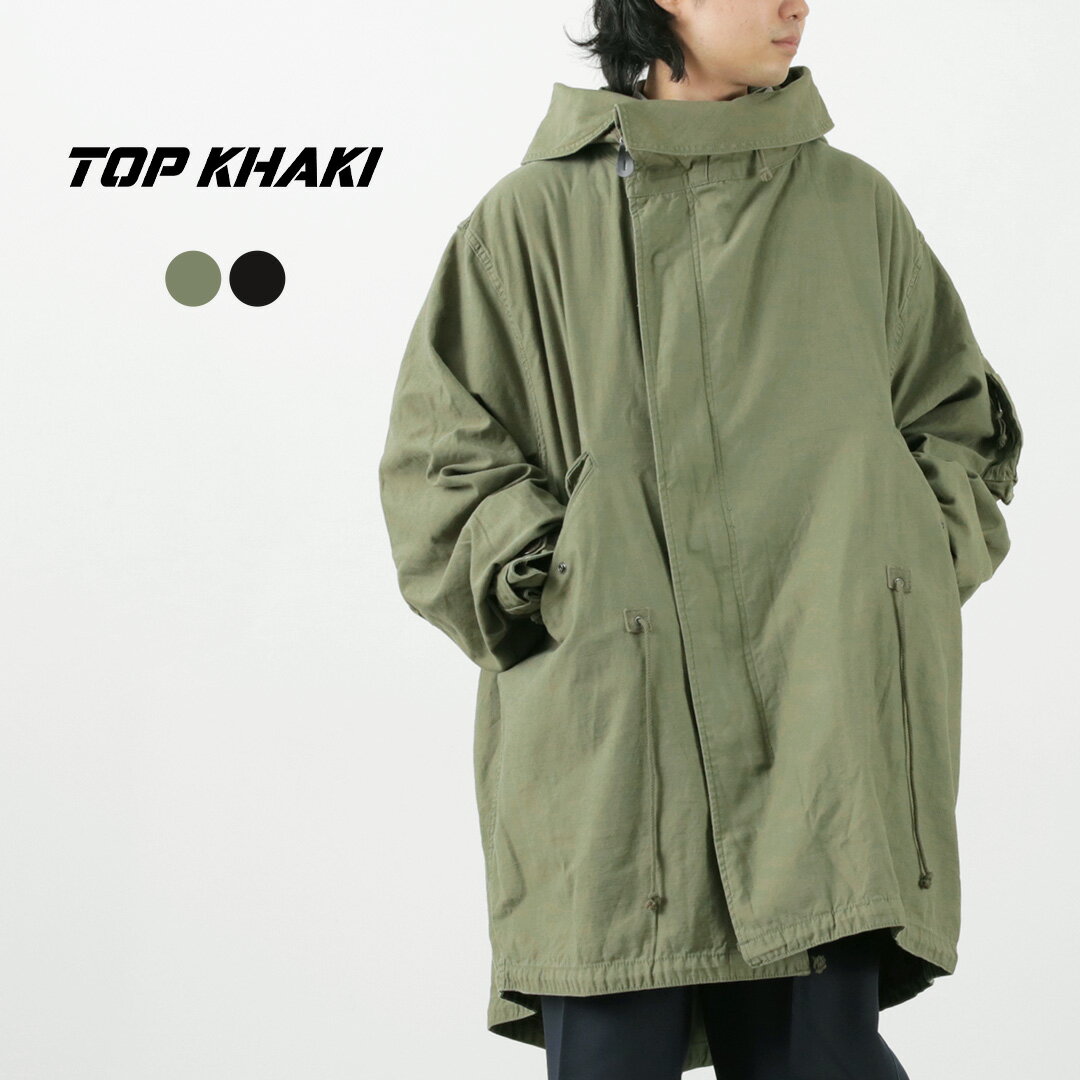 ジョンブル 【30％OFF】TOP KHAKI（トップカーキ） M-48 フィッシュテールパーカー / ジョンブル JOHNBULL ミリタリー アウター モッズコート メンズ M48 Fishtail Parka【セール】