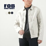 FOB FACTORY（FOBファクトリー） F2438 ピケ ジャケット / メンズ Gジャン ライトアウター 綿 コットン 日本製 PIQUE JKT