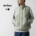 WILDTHINGS(ワイルドシングス) モンスターベスト / メンズ スタンドカラー 撥水 保温 軽量 アウトドア ハイネック MONSTER VEST CLIMASHIELD
