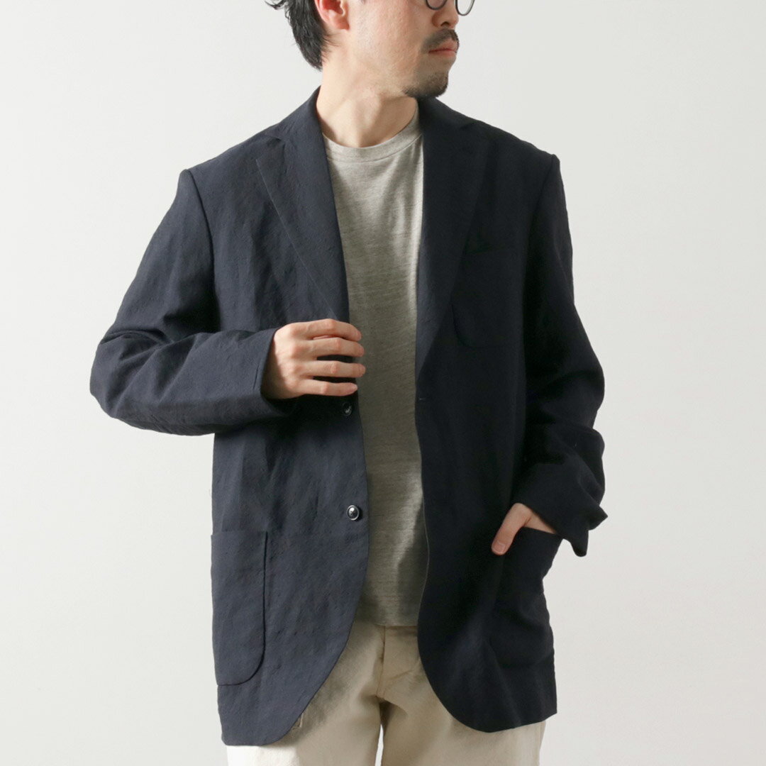 楽天市場】fujito（カラーネイビー）（コート・ジャケット｜メンズ