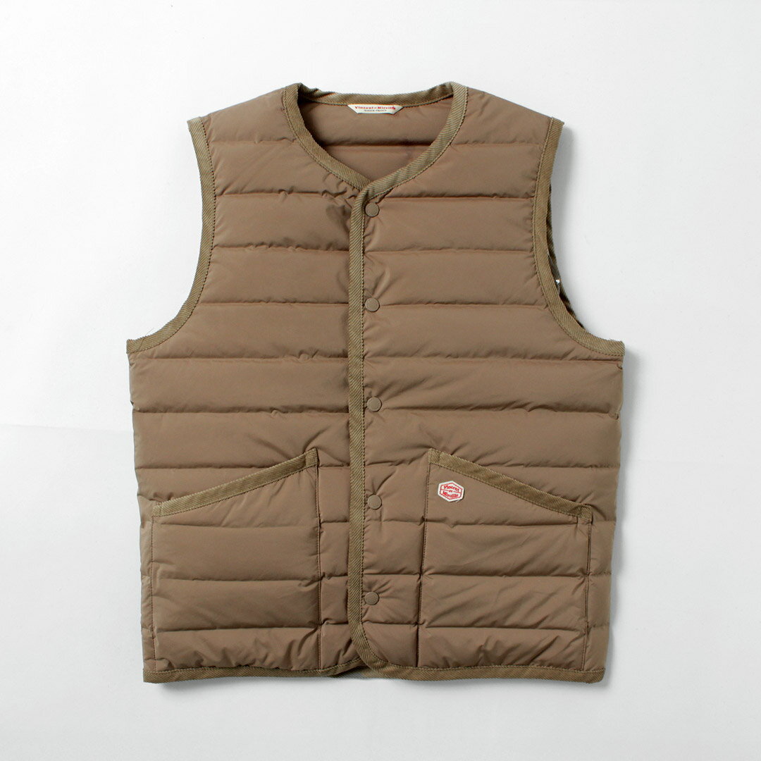 VINCENT ET MIREILLE（ヴァンソン エ ミレイユ） ステッチレスダウン ベスト M / メンズ インナーダウン Stitchless down Vest