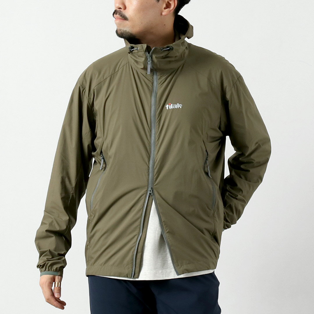楽天市場】tilak ジャケット（カラーカーキグリーン）（メンズ