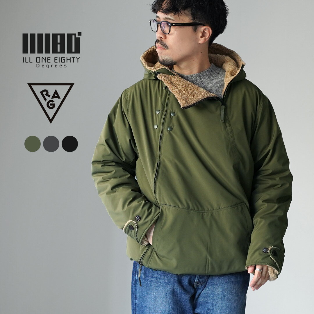 【10％OFFクーポン対象】ILL ONE EIGHTY（イルワンエイティー） 別注 アップデートスノーパーカー / メンズ ジャケット アウトドア 撥水 ボア UPDATE SNOW PARKAのサムネイル