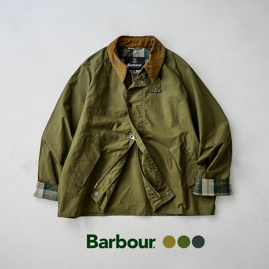 樂天商城 - BARBOUR（バブアー） トランスポート パラフィンコットン ジャケット / ライトアウター ブルゾン メンズ ワークジャケット