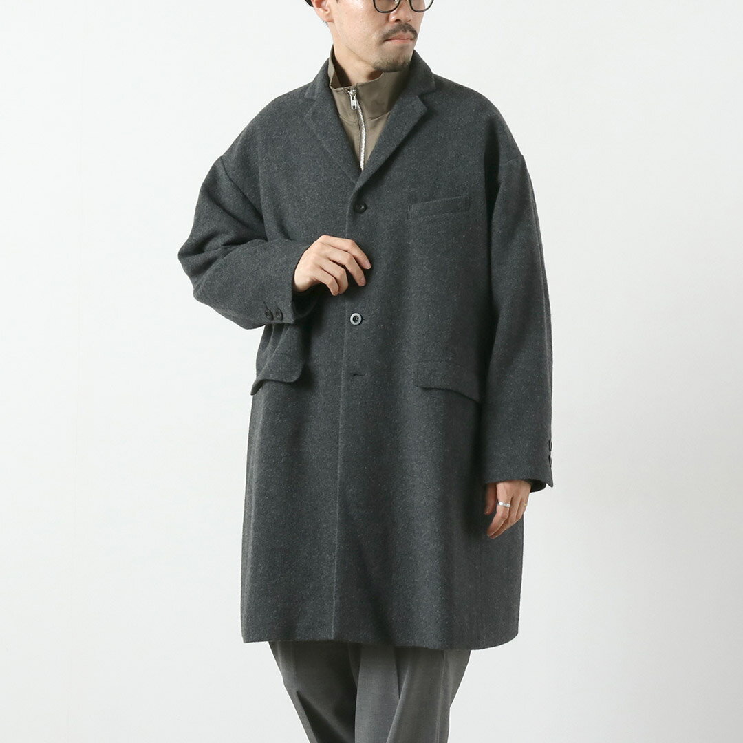 楽天市場】BASISBROEK コート（カラーグレー）（メンズファッション