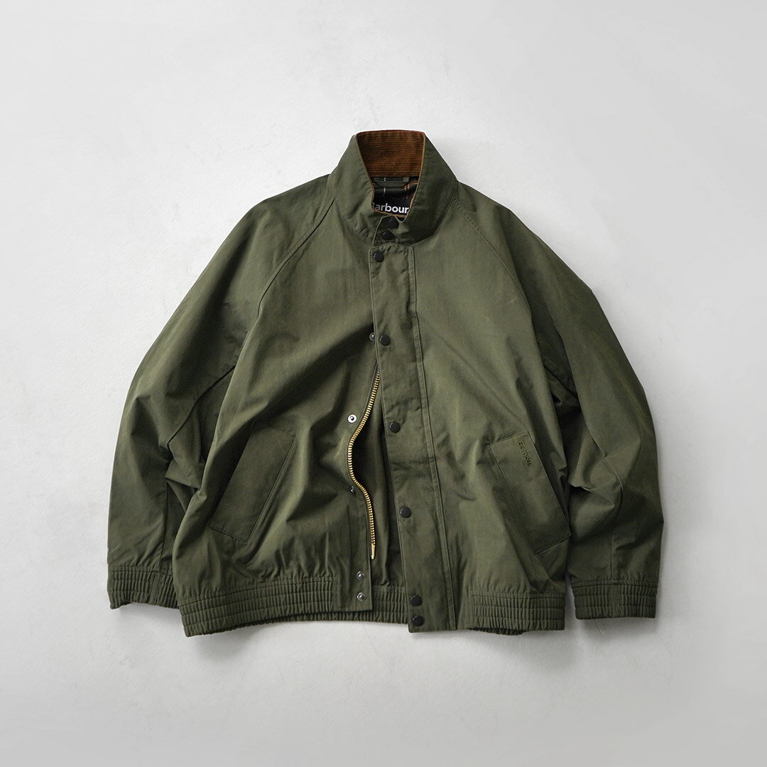 BARBOUR ピーチドブルゾン トランスポート ジャケット / メンズ ノンワックス ピーチスキン（3枚目）
