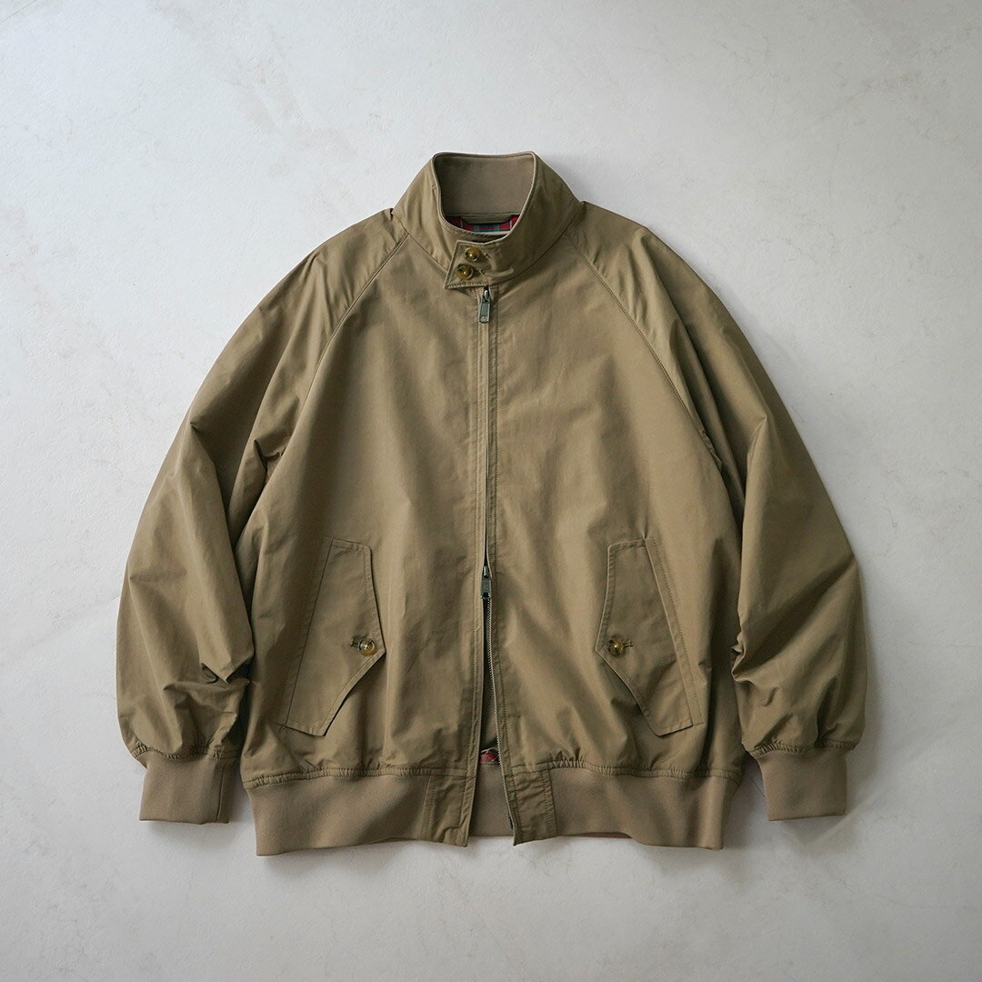 BARACUTA（バラクータ） G9 ボックス ライトジャケット / ハリントンジャケット スイングトップ ブルゾン メンズ